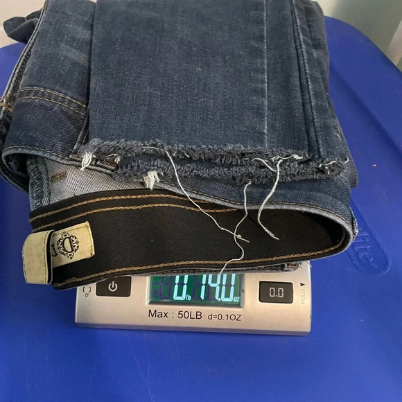 DEMOCRACY “Ab"solution® Blue Denim embroidered size 6 - Picture 8 of 8